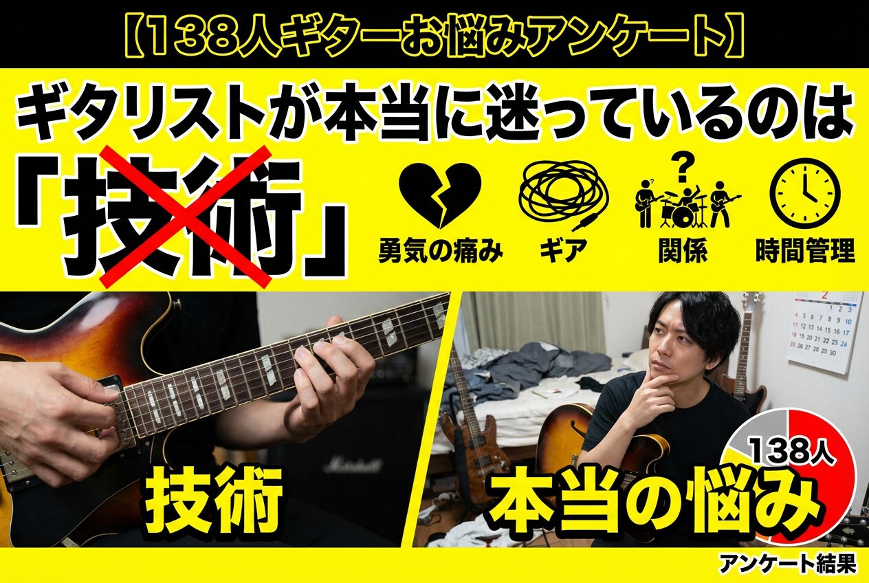 ギタリストアンケート結果