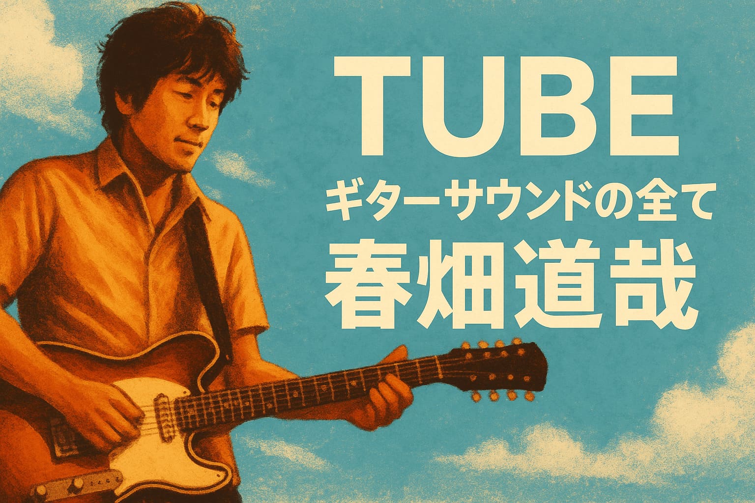 春畑道哉】TUBE風サウンドの作り方＋ギター機材音作りセッティングの 