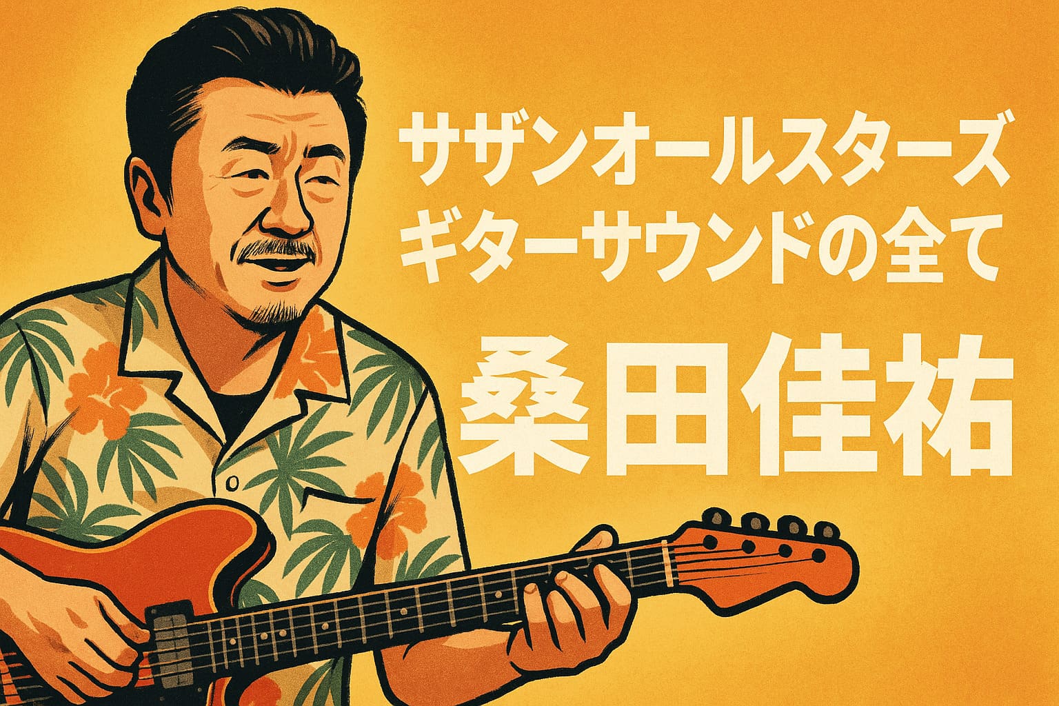 桑田佳祐】サザンオールスターズ（KUWATA BAND）風サウンドの作り方＋ 