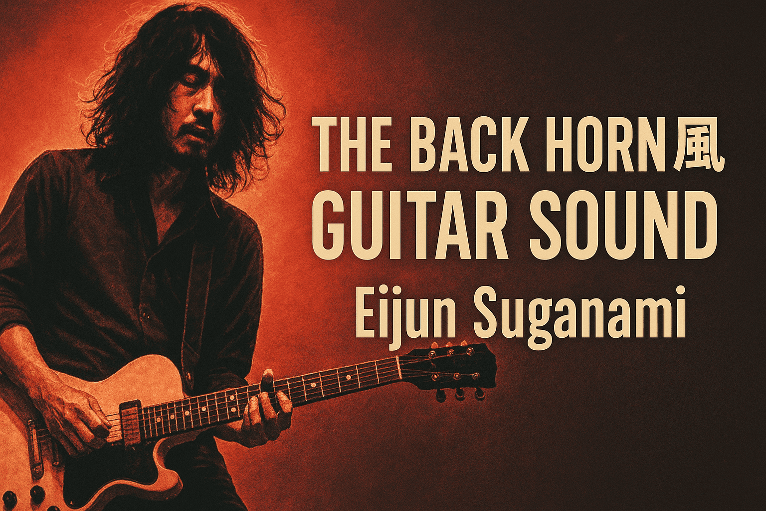 [Eijun Suganami] – How to Recreate the THE BACK HORN Sound + Guitar Gear and Tone Settings [Effects & Amps]