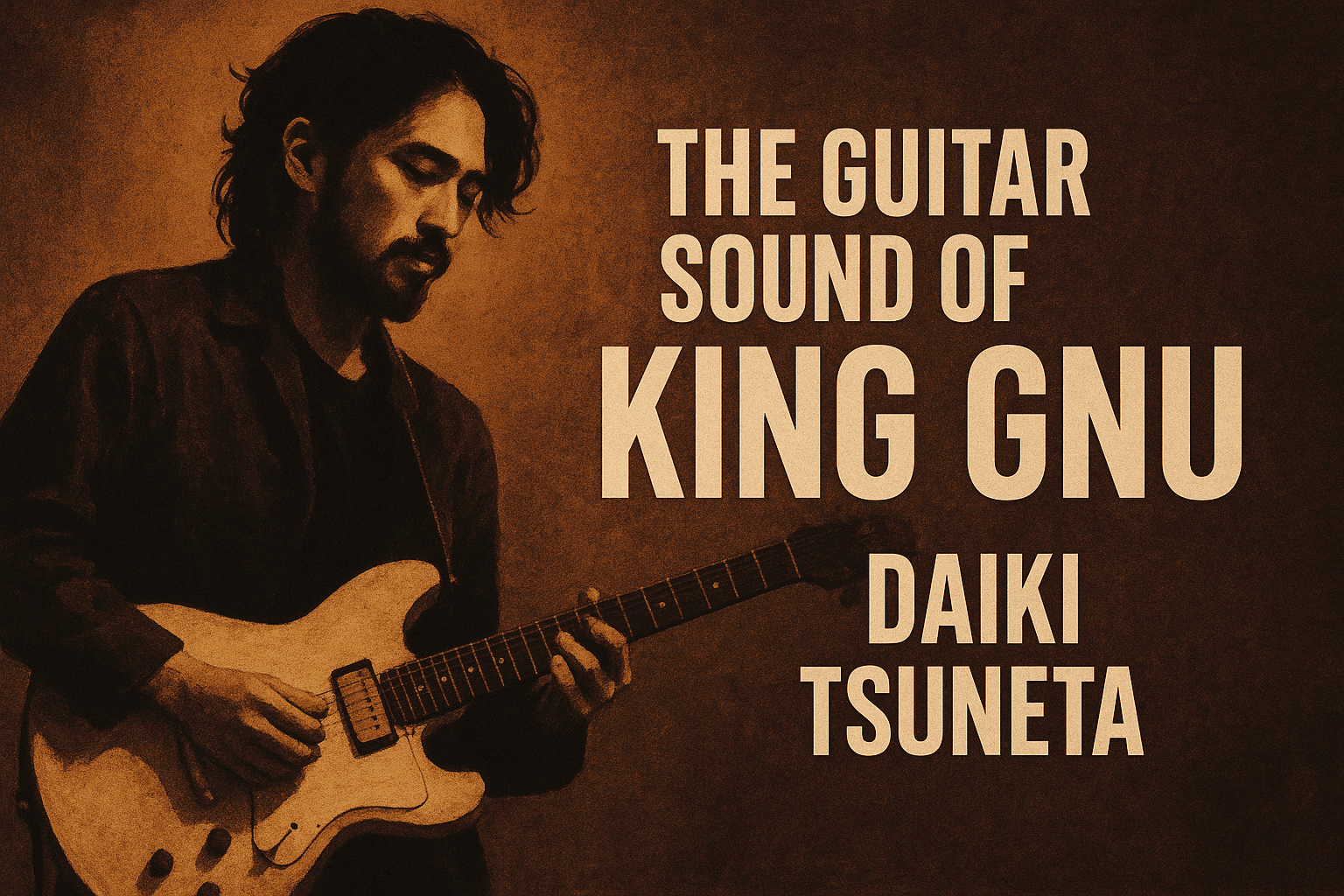 [Daiki Tsuneta] – How to Recreate the King Gnu Sound + Guitar Gear and Tone Settings [Effects & Amps]