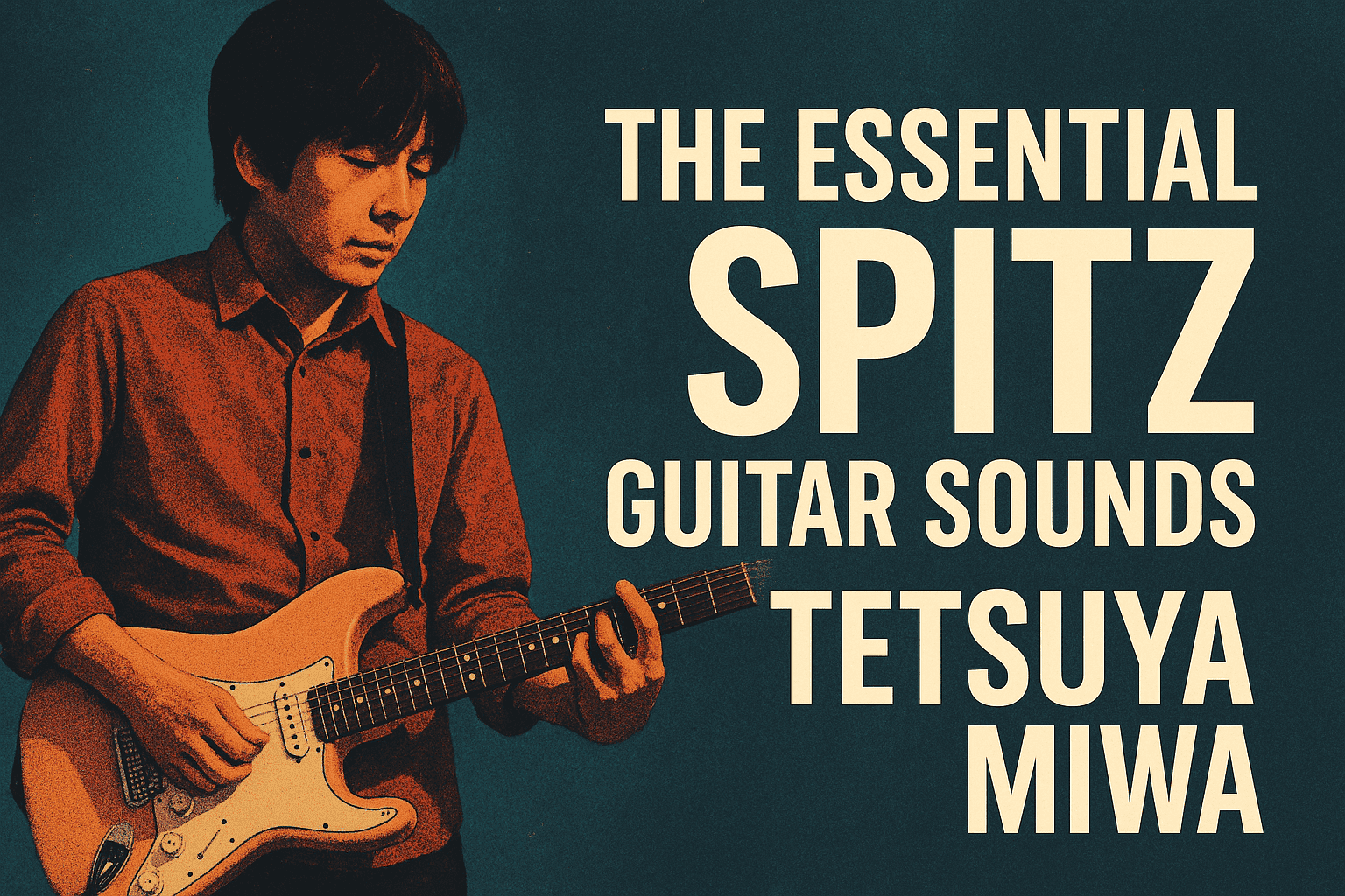 Tetsuya Miwa – How to Recreate the Spitz Sound + Guitar Gear and Tone Settings [Effects & Amps]