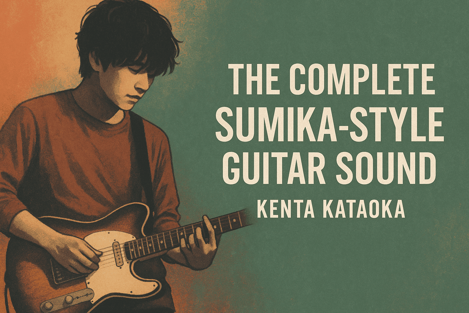 [Kenta Kataoka] – How to Recreate the Sumika Sound + Guitar Gear and Tone Settings [Effects & Amps]