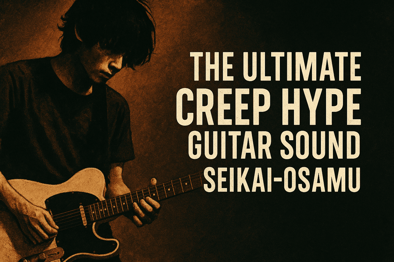 [Seikan Ozaki] – How to Recreate the CreepHyp Sound + Guitar Gear and Tone Settings [Effects & Amps]