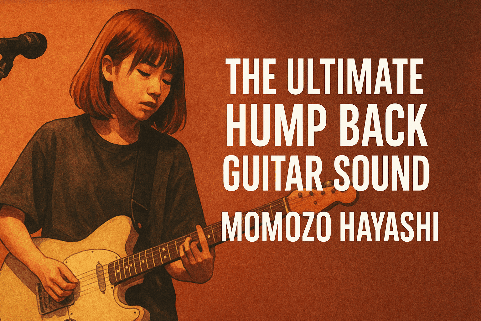 [Momoko Hayashi] – How to Recreate the Hump Back Sound + Guitar Gear and Tone Settings [Effects & Amps]