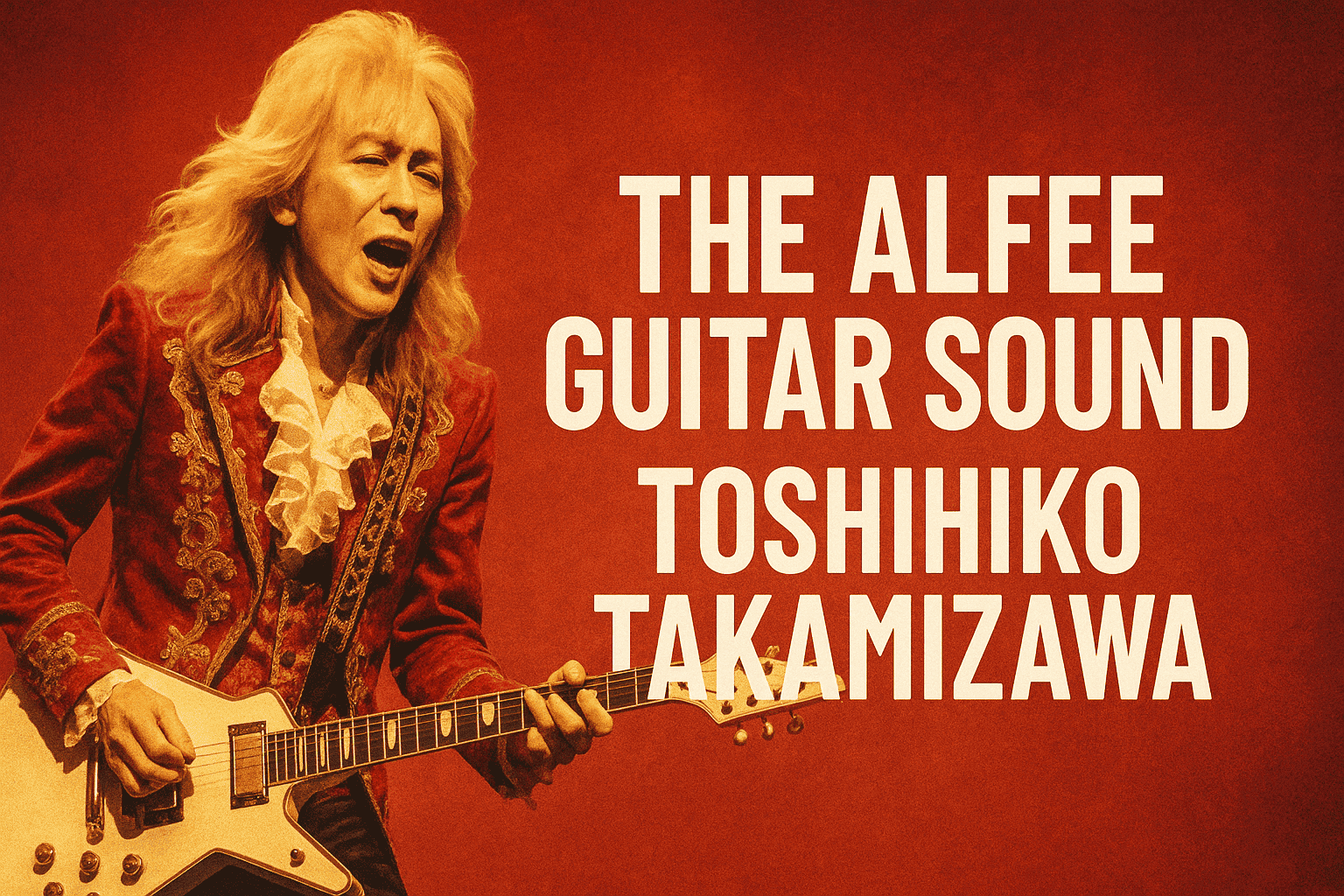 [Toshihiko Takamizawa] – How to Recreate the THE ALFEE Sound + Guitar Gear and Tone Settings [Effects & Amps]