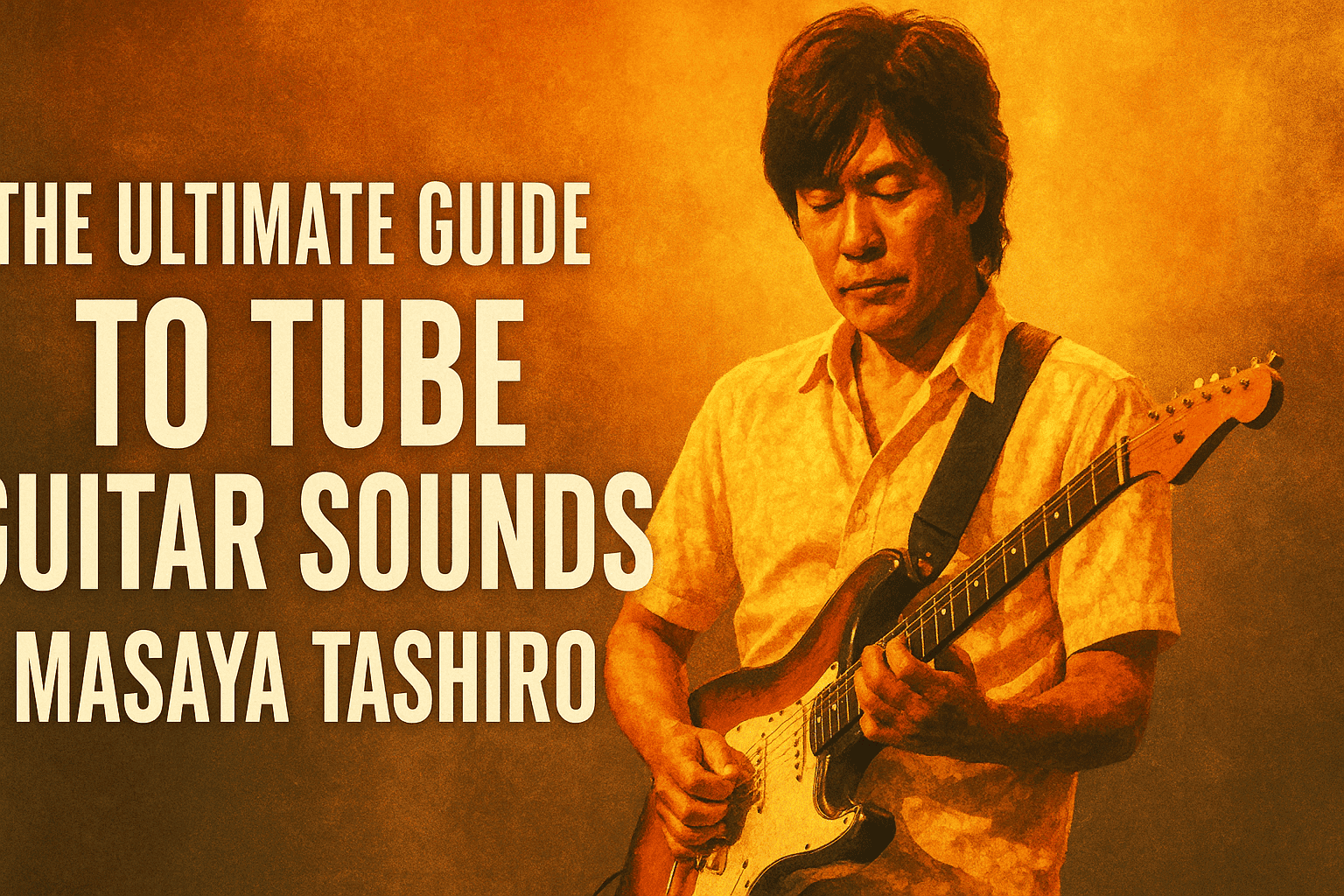 [Michiya Haruhata] – How to Recreate the TUBE Sound + Guitar Gear and Tone Settings [Effects & Amps]