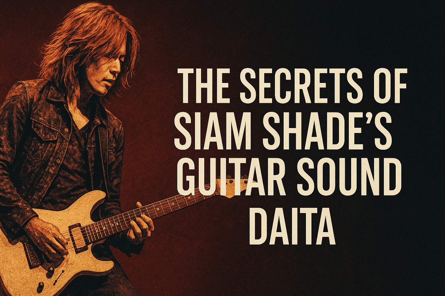 【DAITA】How to Recreate the Signature SIAM SHADE Guitar Sound: Gear and Tone Guide