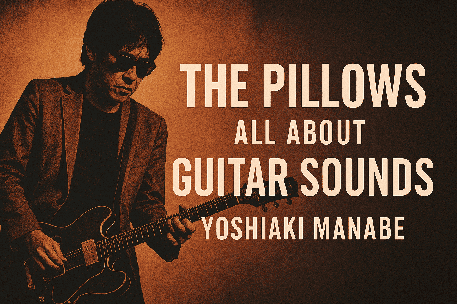 [Yoshiaki Manabe] – How to Recreate the THE PILLOWS Sound + Guitar Gear and Tone Settings [Effects & Amps]