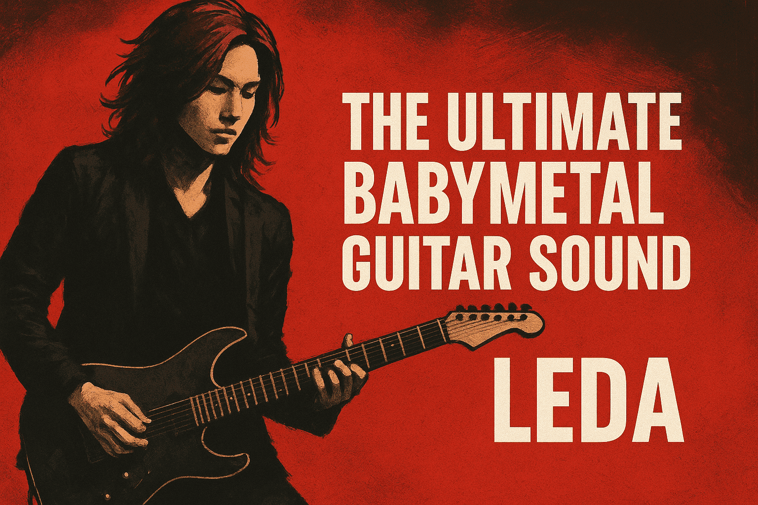 How to Recreate Leda's Signature Guitar Tone (BABYMETAL, Kami Band, DELUHI, GALNERYUS)