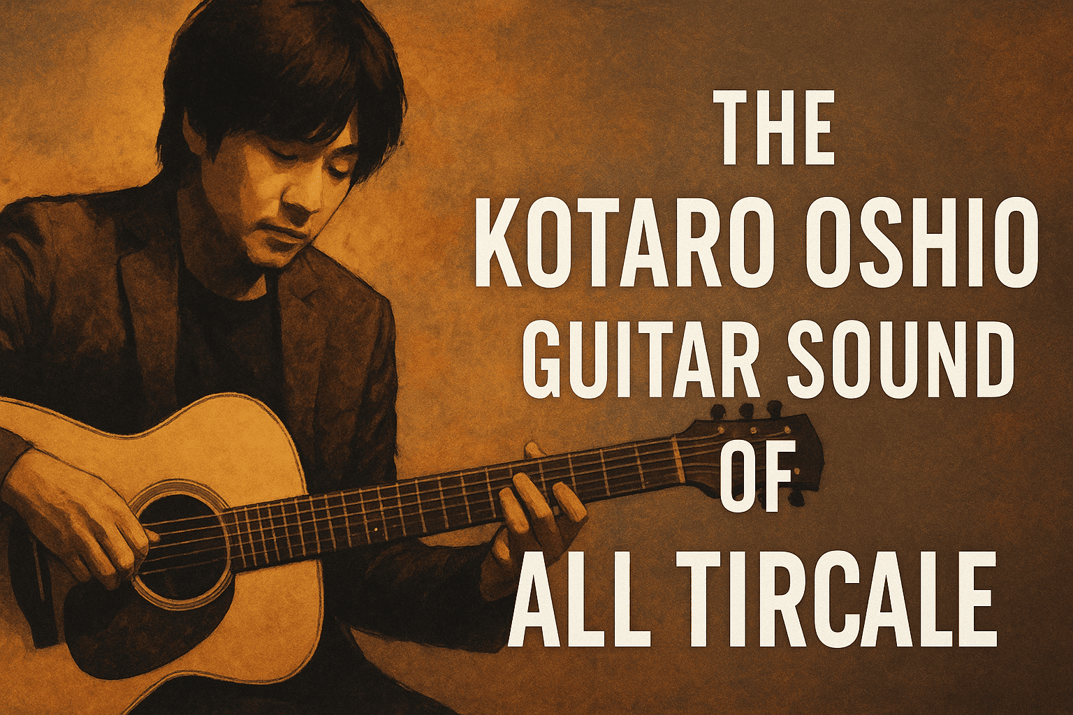 [Kotaro Oshio] Crafting the Kotaro Oshio Sound: Guitar Gear, Setup & Effects Guide