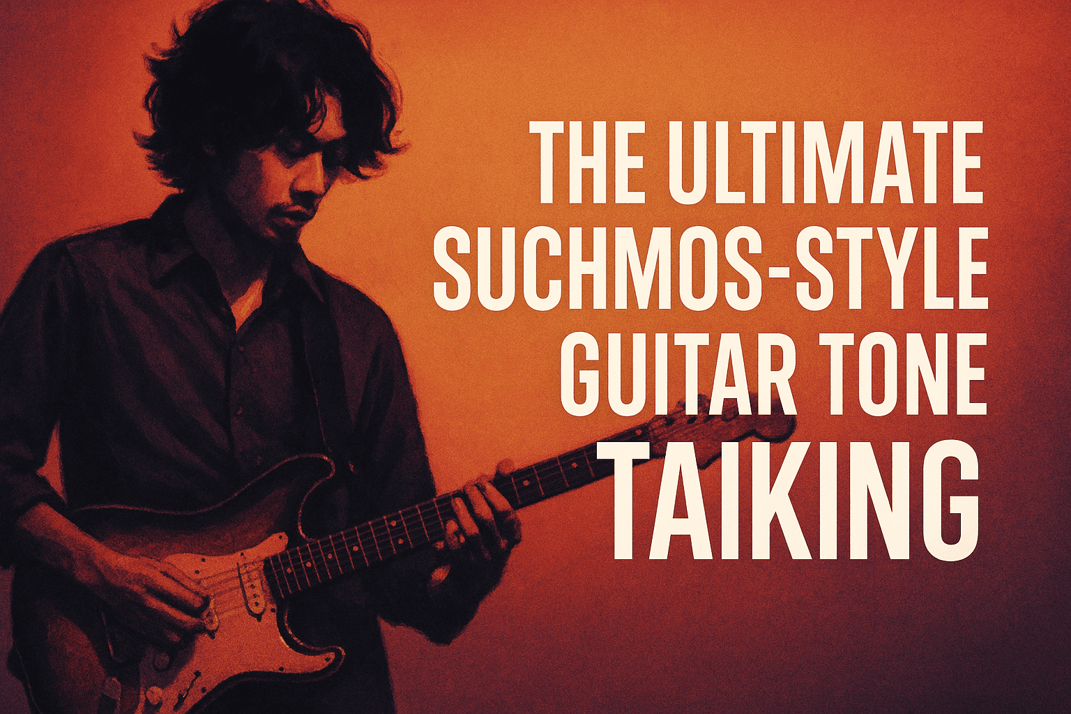 [TAIKING] – How to Recreate the Suchmos Sound + Guitar Gear and Tone Settings [Effects & Amps]