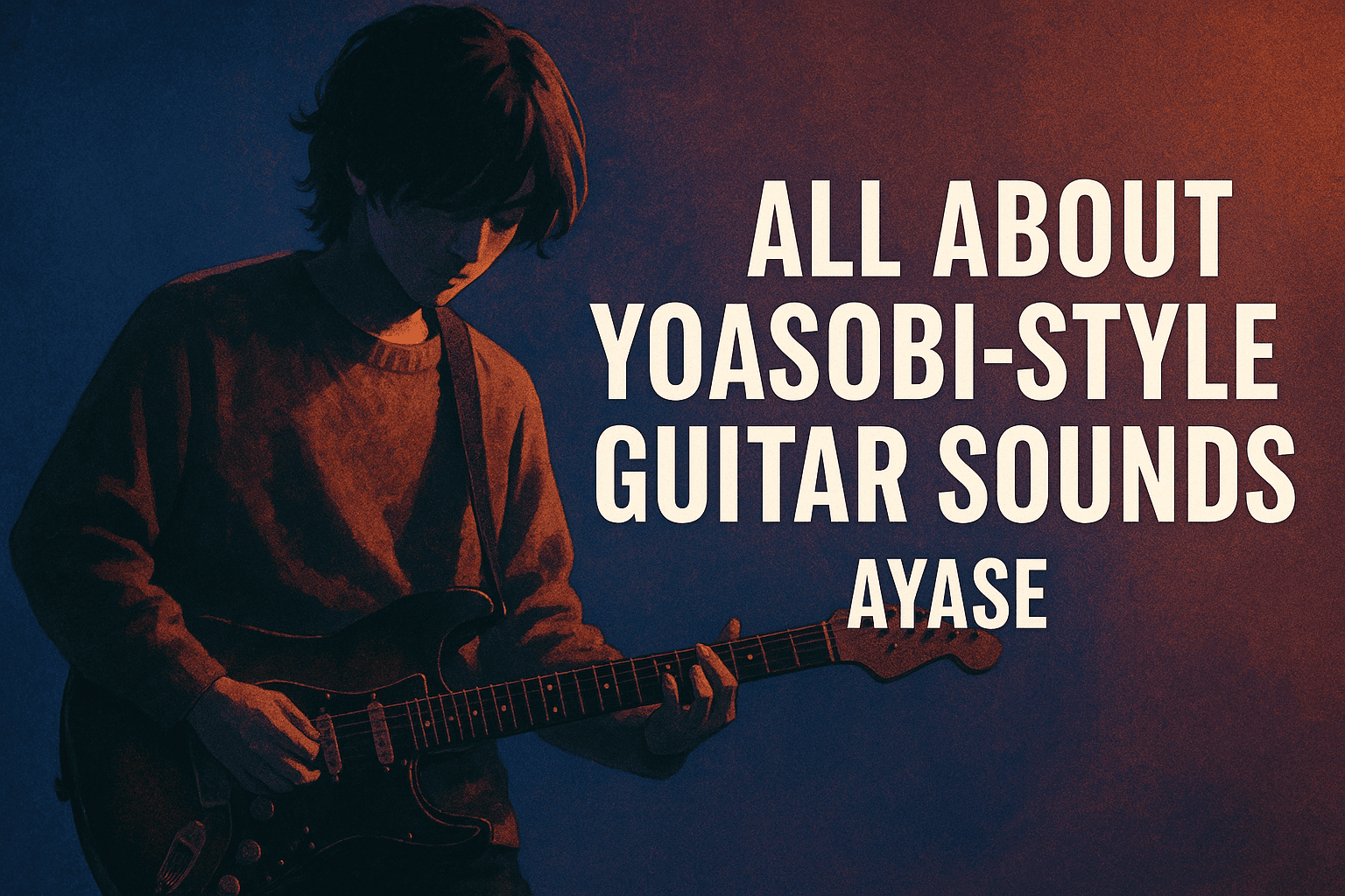 How to Recreate Ayase’s Signature YOASOBI Sound: Guitar-Inspired Sound Design, Amp & FX Settings