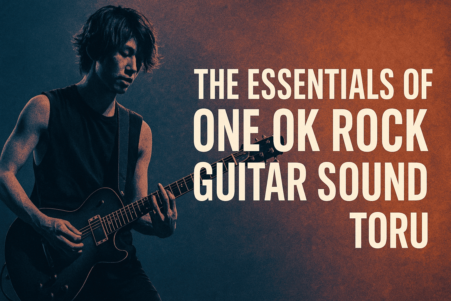 【Toru】How to Recreate ONE OK ROCK’s Guitar Sound – Complete Gear & Tone Setup Guide (Amps, Effects, Settings)