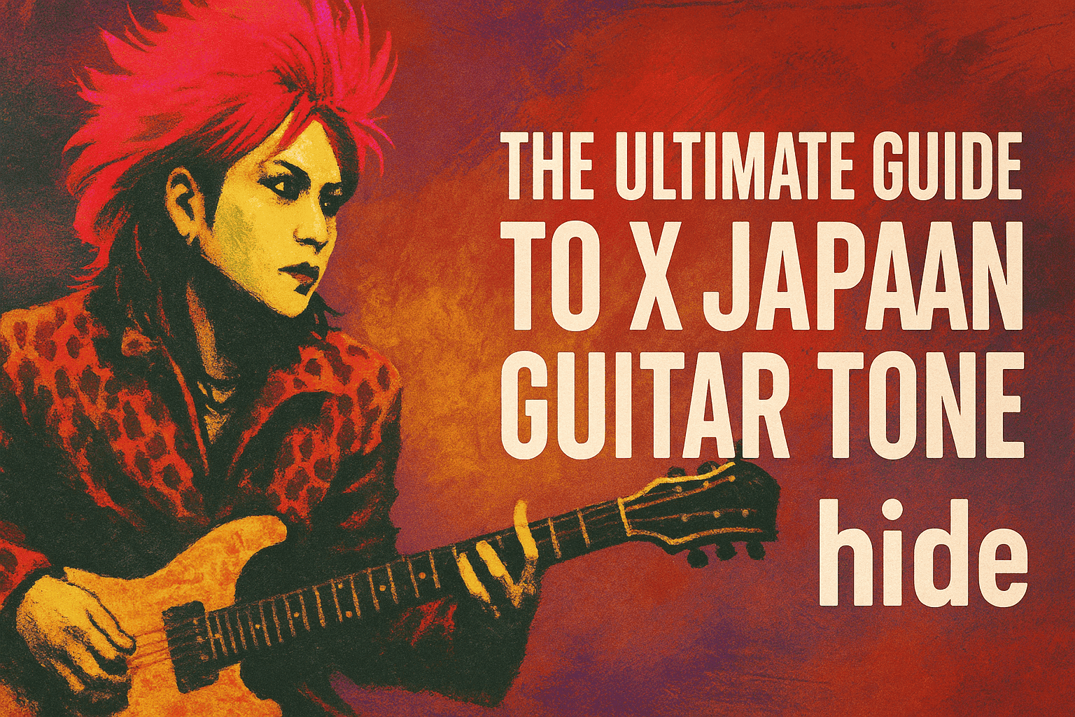How to Recreate hide’s Guitar Sound – X JAPAN / Spread Beaver Gear & Settings Guide