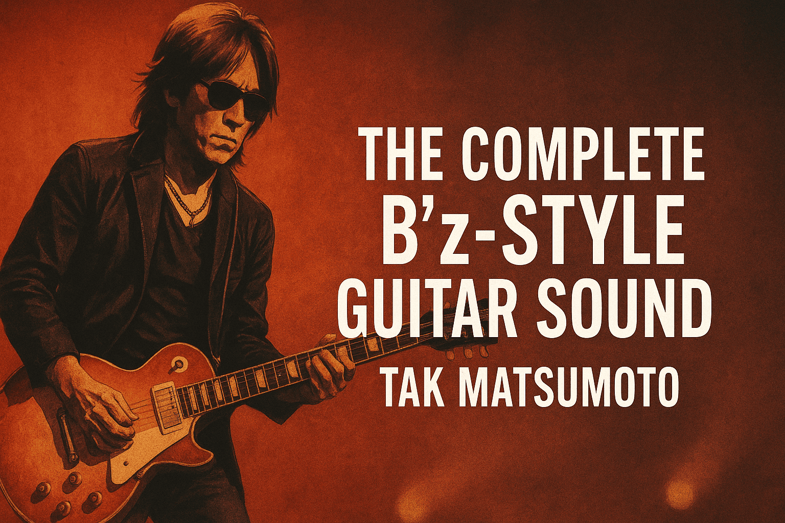 【Tak Matsumoto】How to Recreate the Signature Guitar Sound of B'z / TMG – Complete Gear and Tone Setup Guide