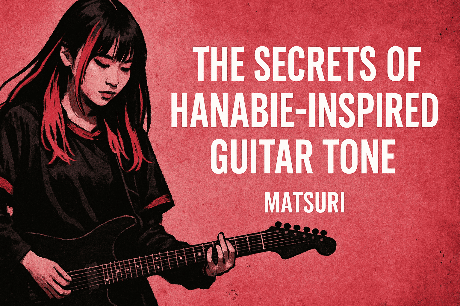 [Matsuri] – How to Recreate the Hanabie Sound + Guitar Gear and Tone Settings [Effects & Amps]