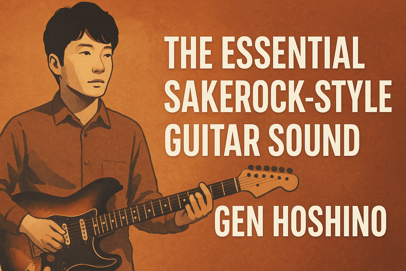[Gen Hoshino] – How to Recreate the SAKEROCK Sound + Guitar Gear and Tone Settings [Effects & Amps]