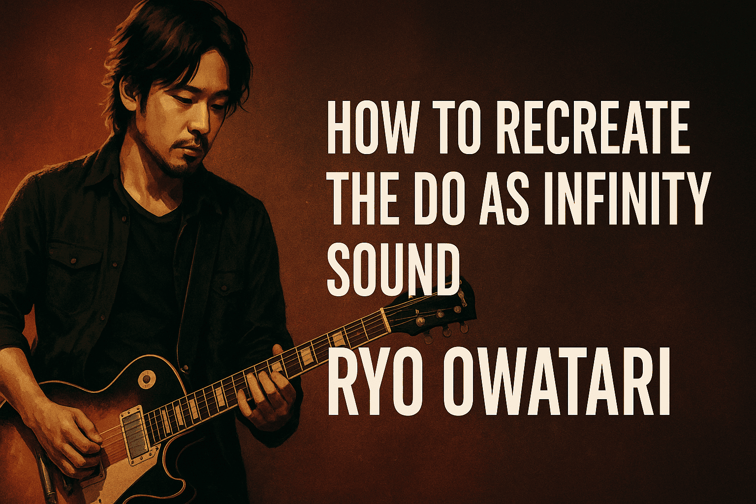 Ryo Owatari – How to Recreate the Do As Infinity Sound + Guitar Gear and Tone Settings [Effects & Amps]